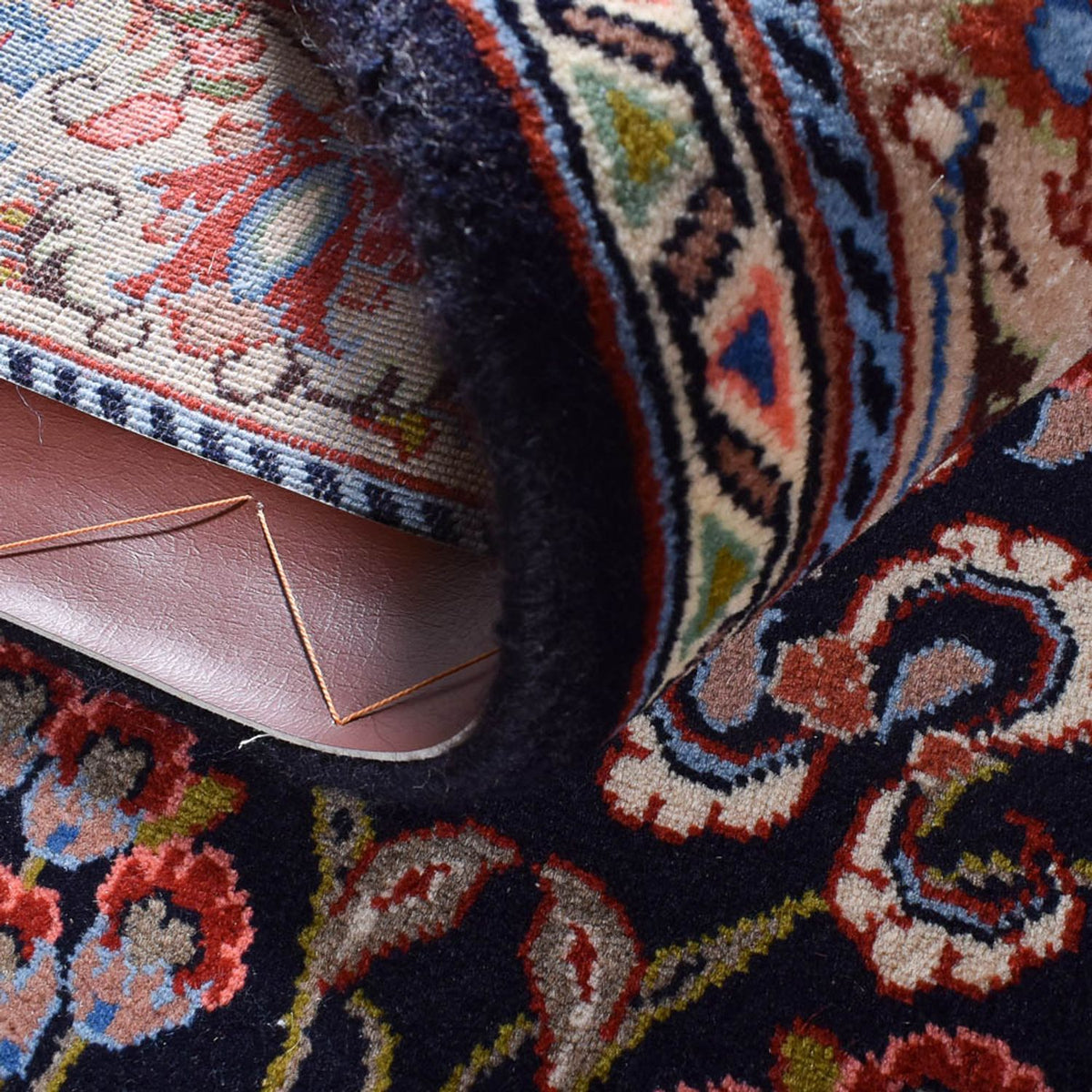 Perserteppich - Ghom - Royal - 212 x 132 cm - mehrfarbig