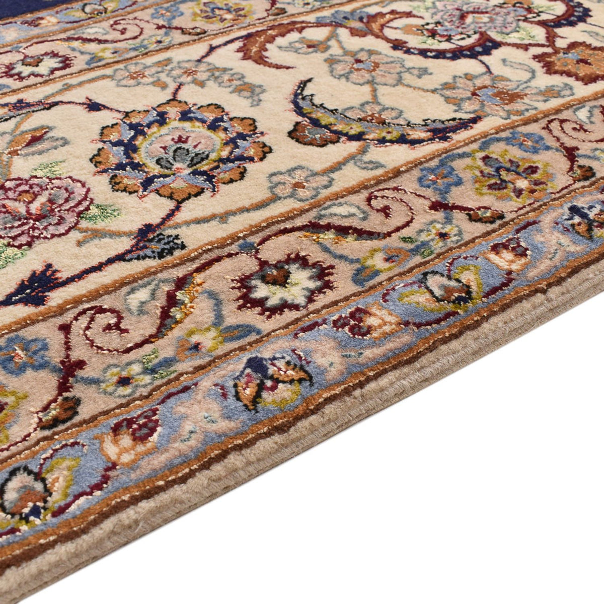 Perserteppich - Isfahan - Premium - 304 x 203 cm - dunkelblau