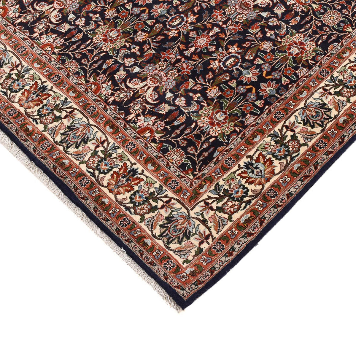 Perserteppich - Bidjar - 215 x 145 cm - dunkelbeige