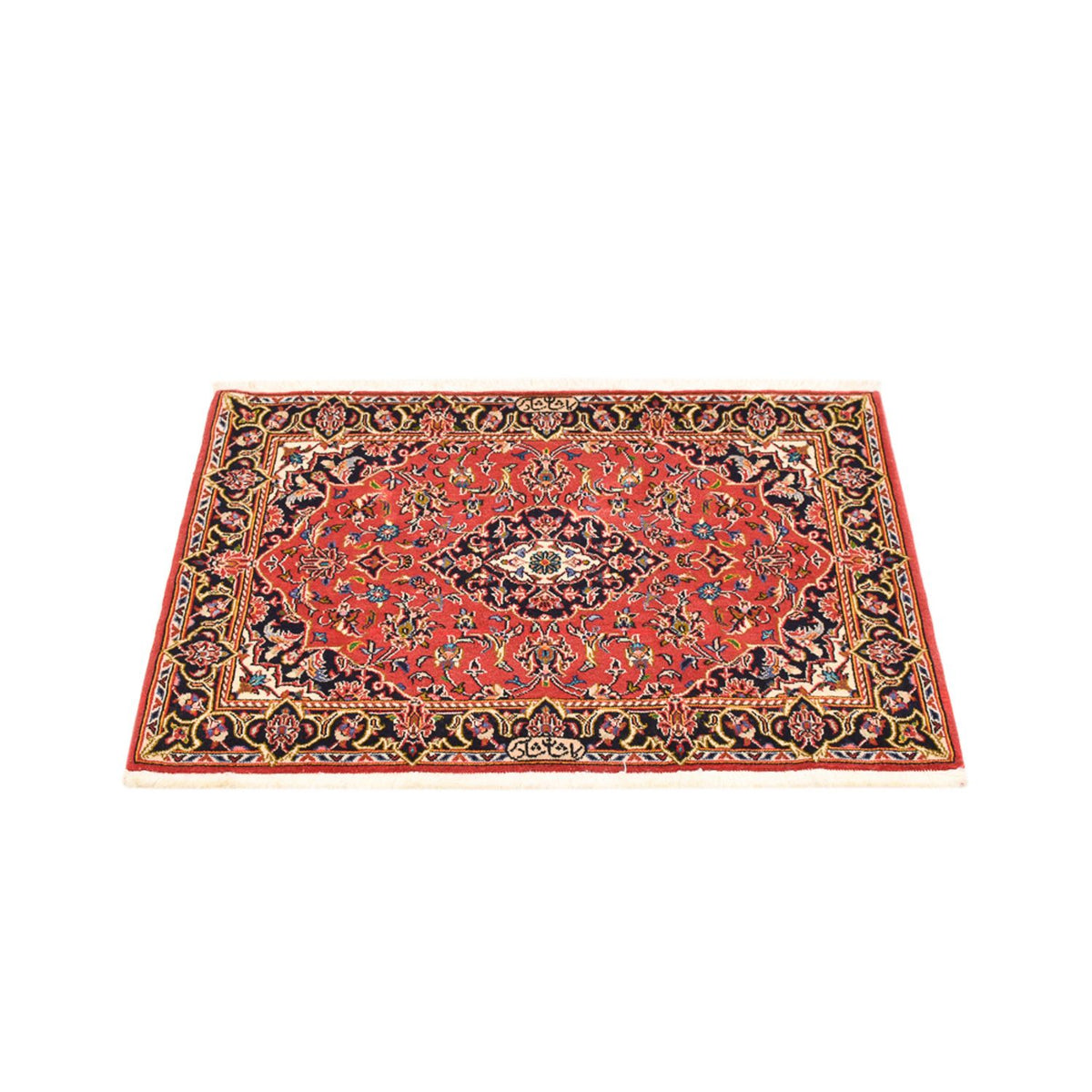 Perserteppich - Keshan - 100 x 70 cm - rot