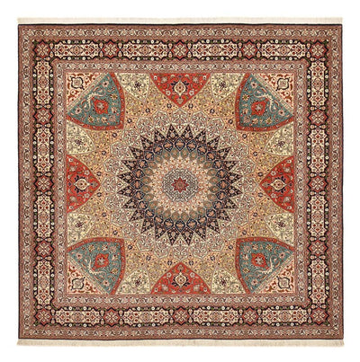 Täbriz - 50 Raj Teppich 251x253cm - Perserteppich