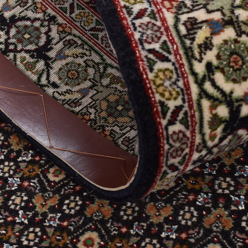 Läufer Perser - Täbriz - Royal - 390 x 82 cm - dunkelbeige