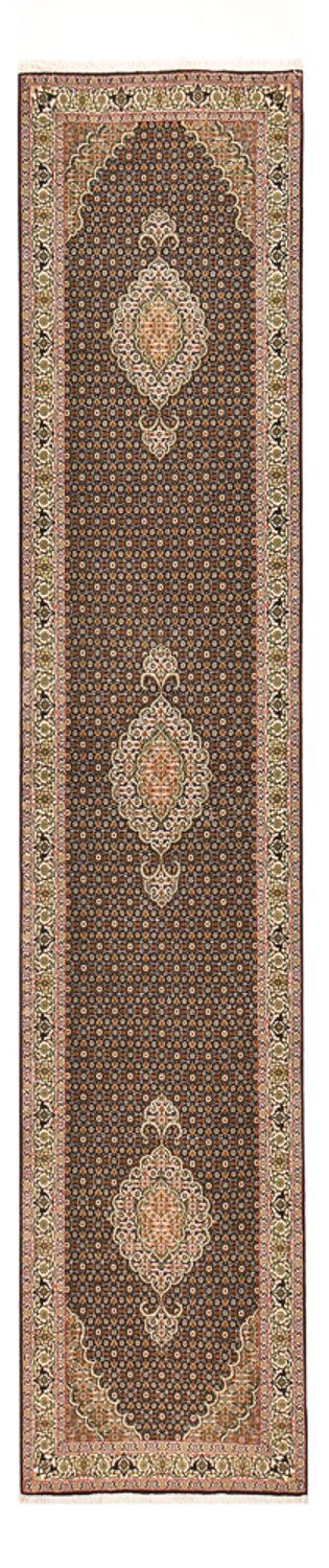 Täbriz - 50 Raj Teppich 82x393cm - Perserteppich