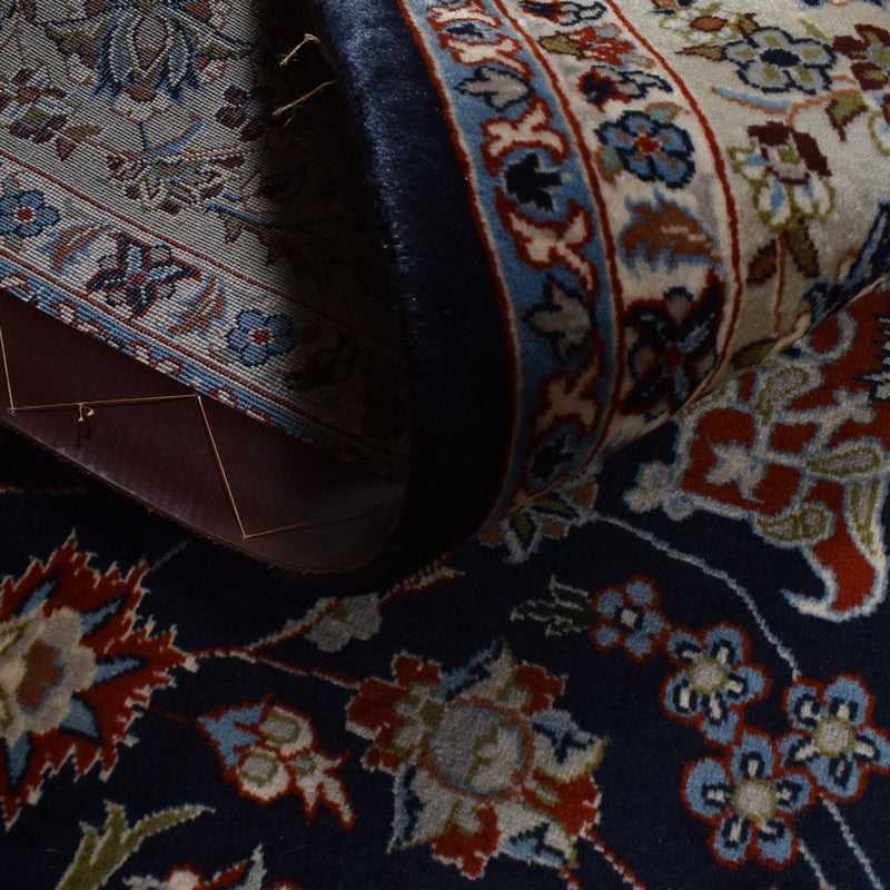 Perserteppich - Royal - Royal - 295 x 192 cm - dunkelblau