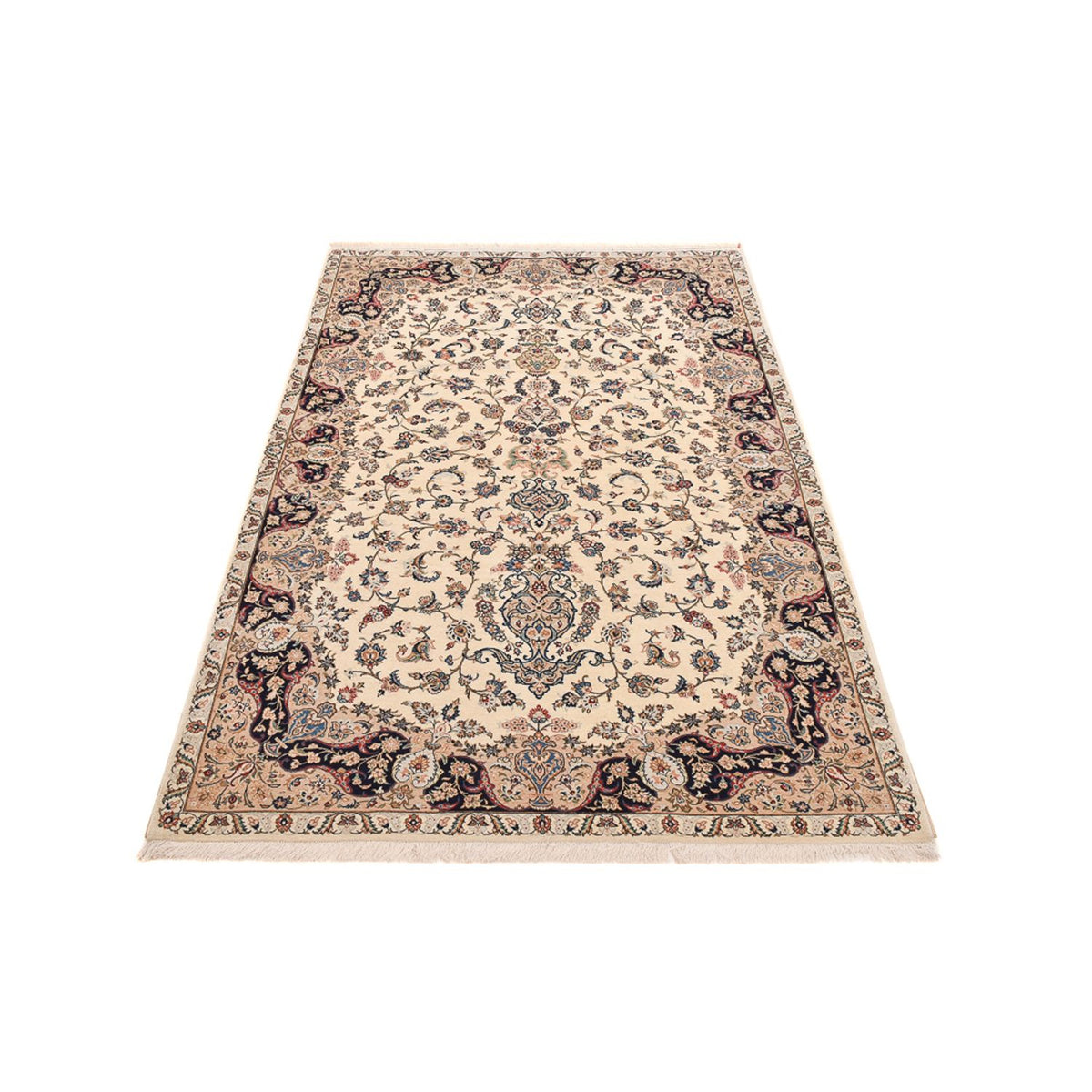 Perserteppich - Ghom - Royal - 229 x 138 cm - beige