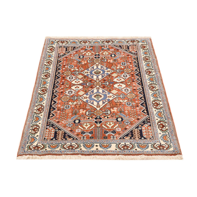 Gabbeh Teppich - Kaschkuli Perser - 150 x 109 cm - mehrfarbig