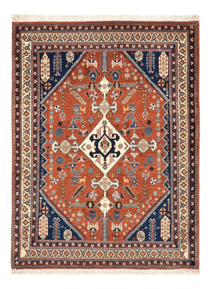 Gabbeh Teppich - Kaschkuli Perser - 157 x 113 cm - mehrfarbig