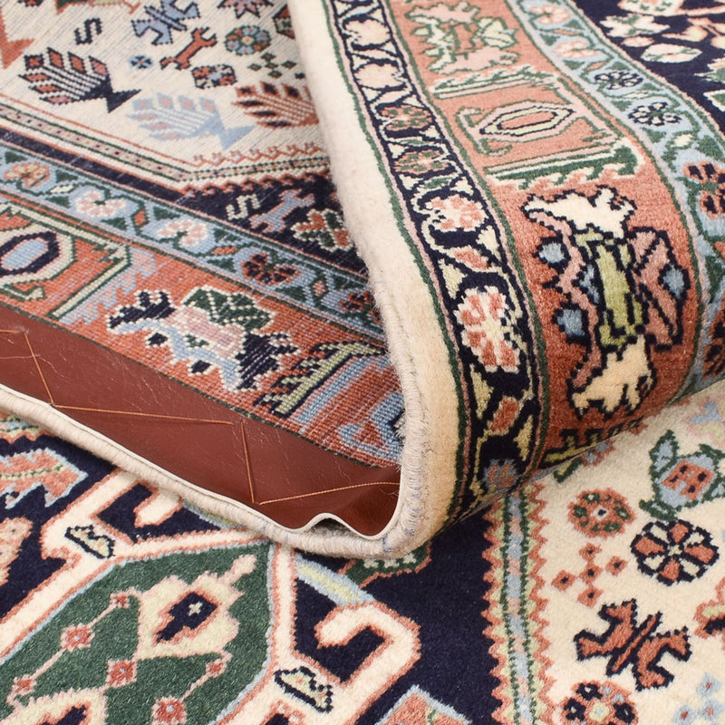 Gabbeh Teppich - Kaschkuli Perser - 209 x 145 cm - dunkelblau