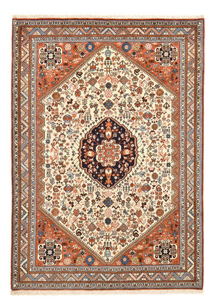 Gabbeh Teppich - Kaschkuli Perser - 209 x 150 cm - beige