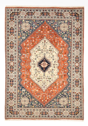 Gabbeh Teppich - Kaschkuli Perser - 205 x 147 cm - mehrfarbig