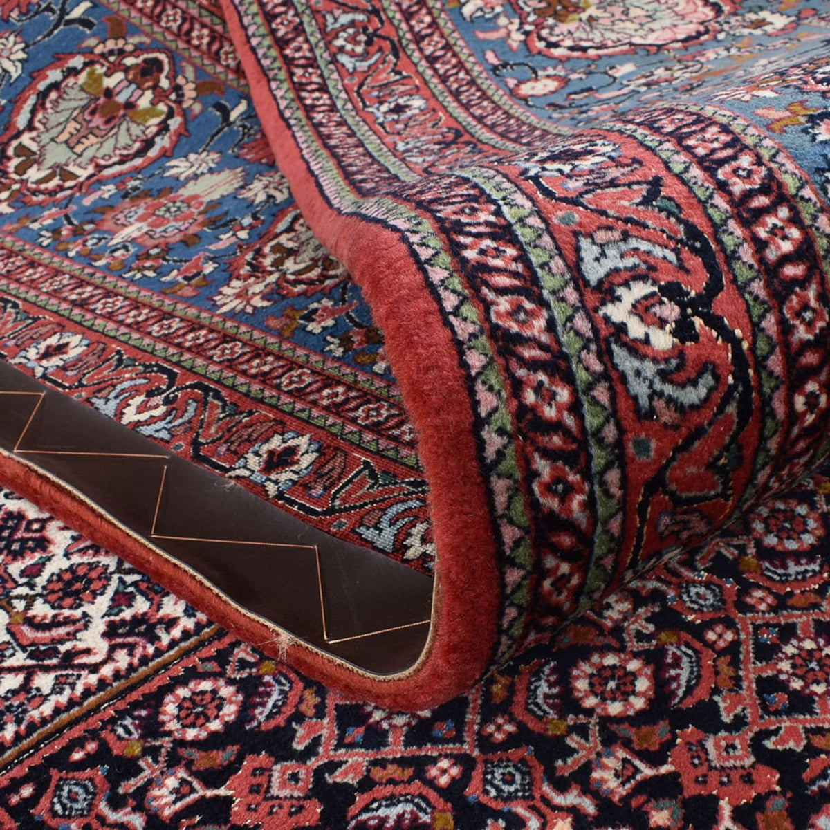 Perserteppich - Bidjar - 395 x 302 cm - dunkelrot