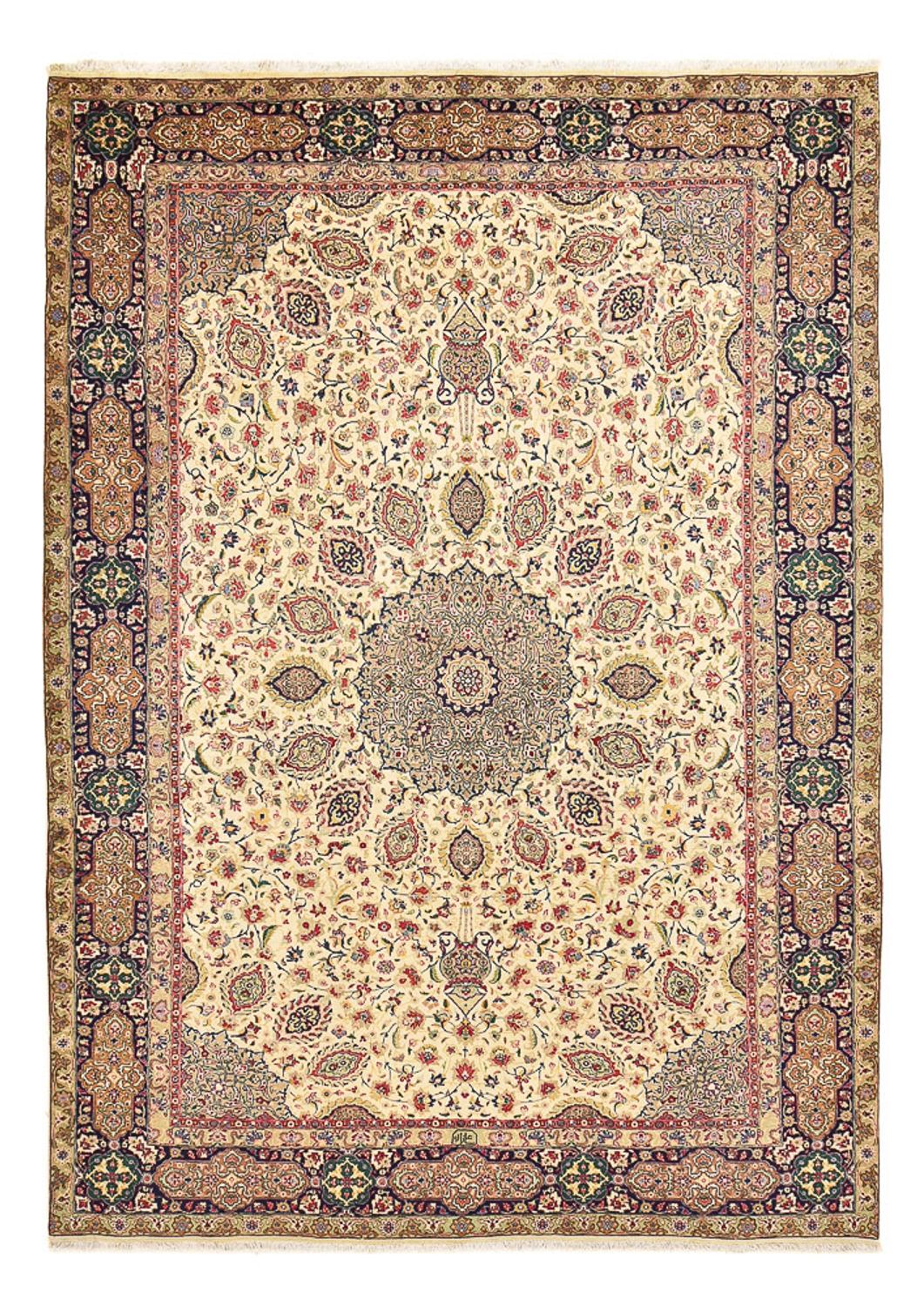Perserteppich - Täbriz - Royal - 336 x 235 cm - beige