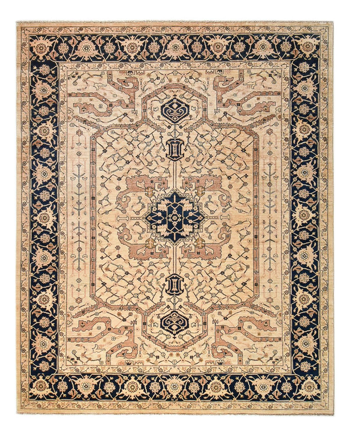 Ziegler Teppich - 348 x 278 cm - hellbeige