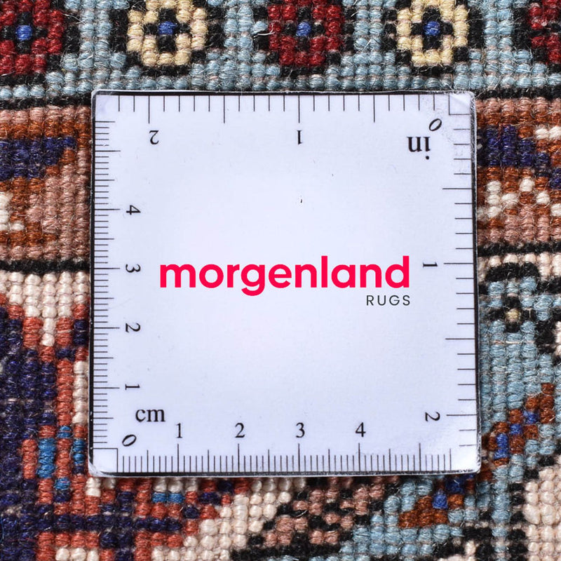 Perserteppich - Nomadic - 204 x 134 cm - mehrfarbig