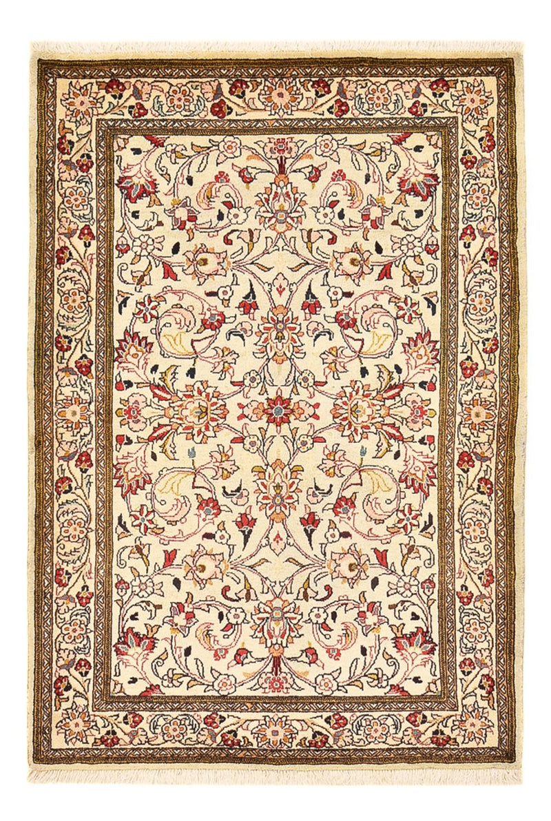 Perserteppich - Ghom - 156 x 106 cm - creme