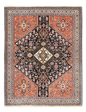 Gabbeh Teppich - Kaschkuli Perser - 203 x 159 cm - mehrfarbig