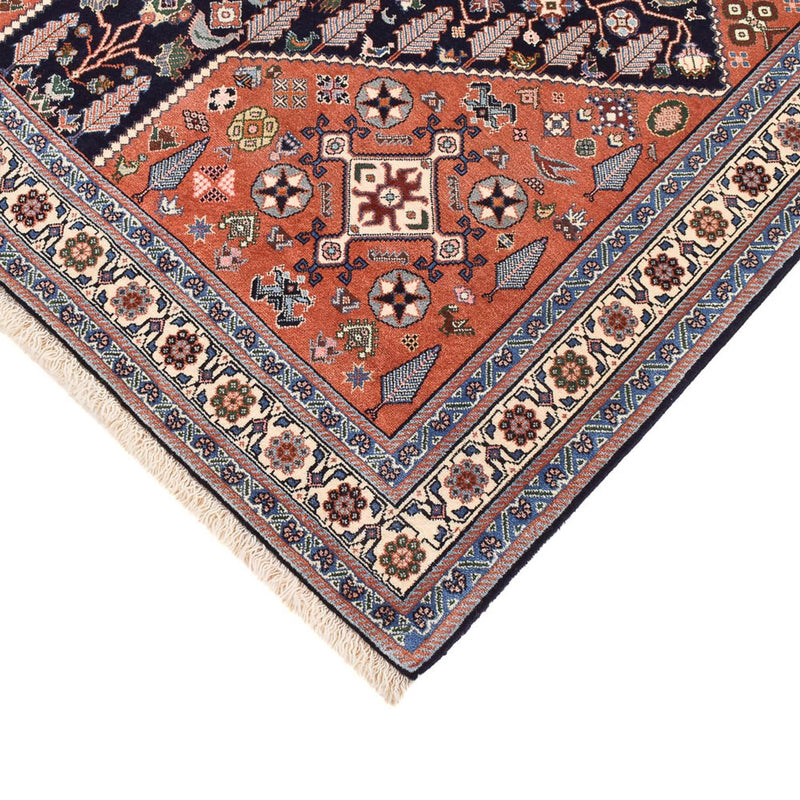 Gabbeh Teppich - Kaschkuli Perser - 203 x 159 cm - mehrfarbig