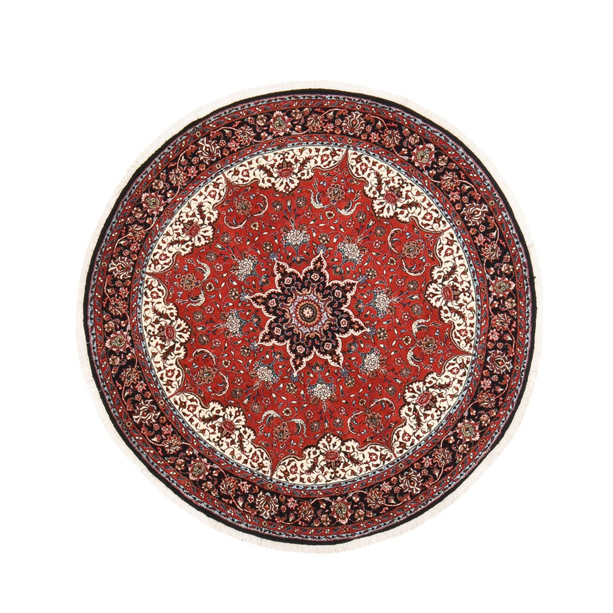 Perserteppich - Bidjar rund - 150 x 150 cm - rot