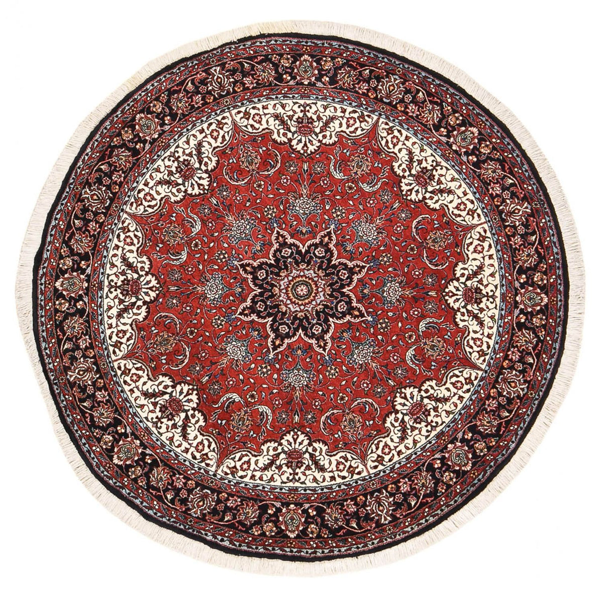 Perserteppich - Bidjar rund - 150 x 150 cm - rot