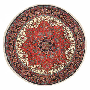 Perserteppich - Bidjar rund  - 150 x 150 cm - rot