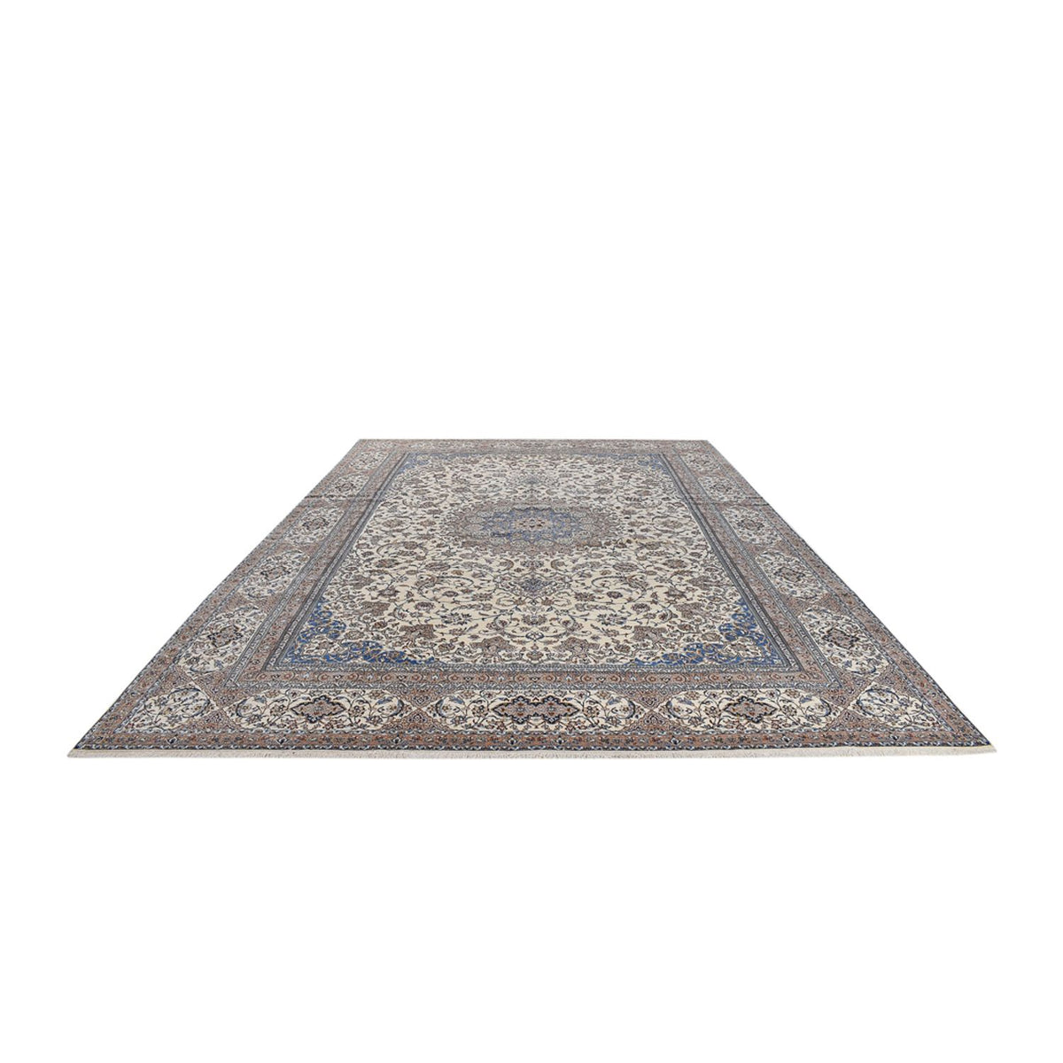 Perserteppich - Nain - Premium - 455 x 315 cm - creme