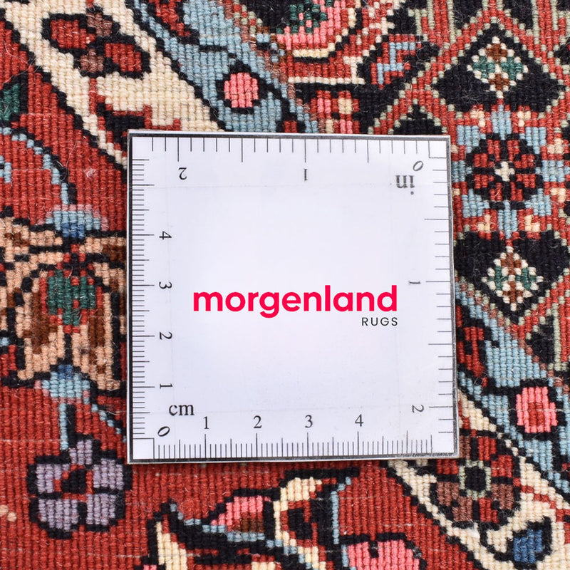 Perserteppich - Bidjar rund  - 150 x 150 cm - rost