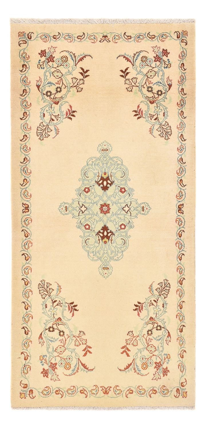 Perserteppich - Keshan - 158 x 75 cm - beige