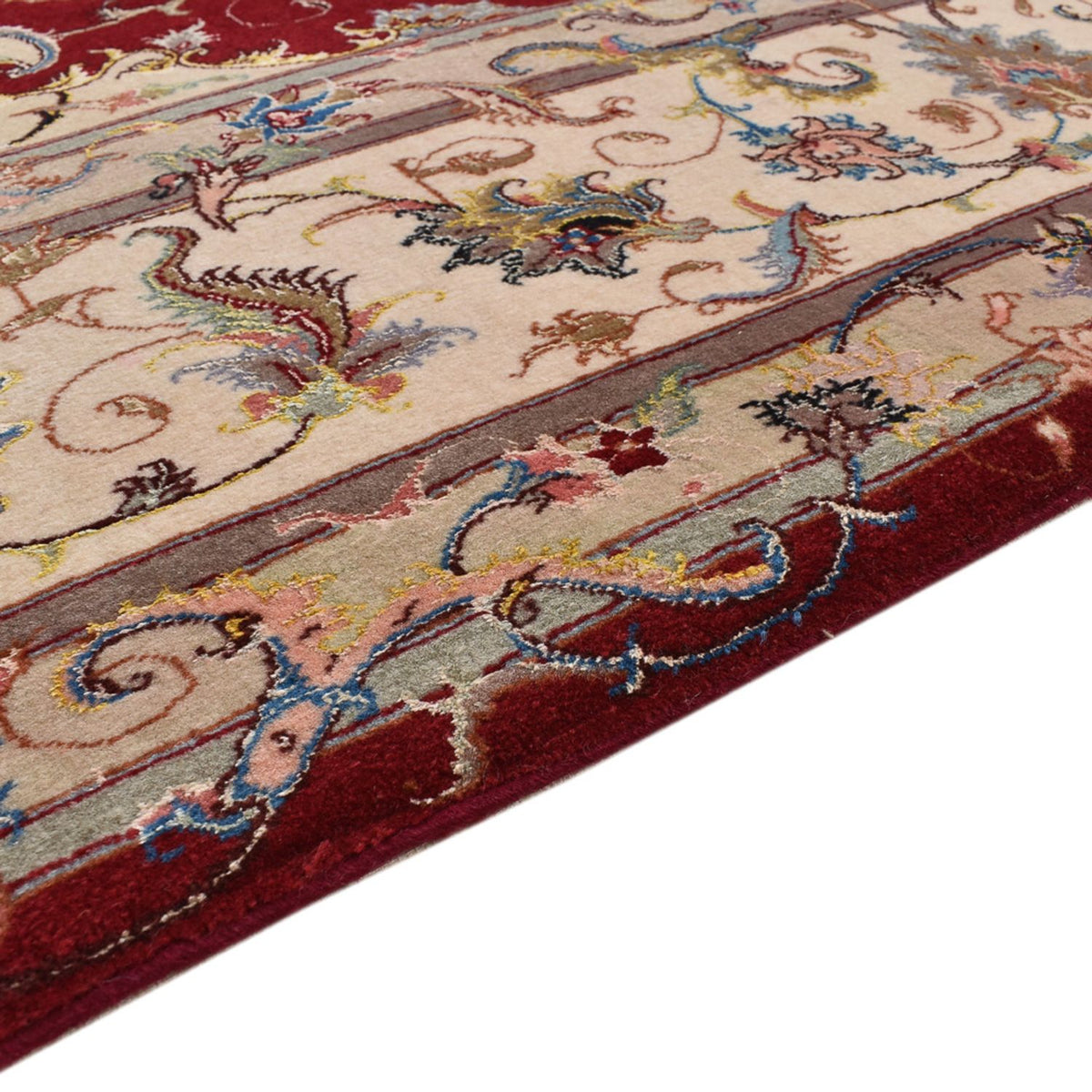 Perserteppich - Täbriz - Royal - 305 x 198 cm - rot