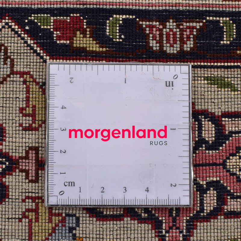 Perserteppich - Täbriz - Royal - 250 x 208 cm - dunkelbeige