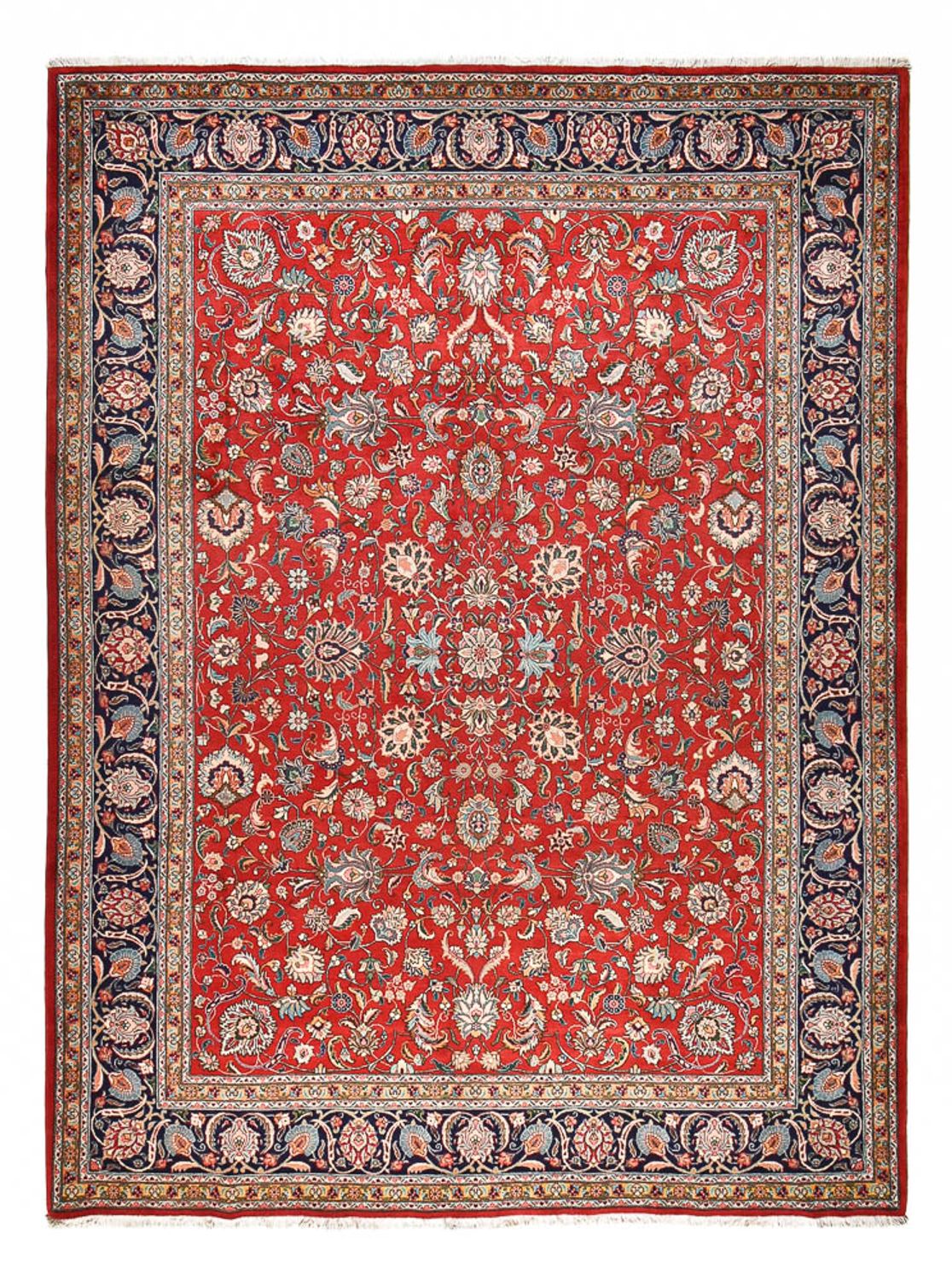 Perserteppich - Täbriz - Royal - 382 x 301 cm - rot