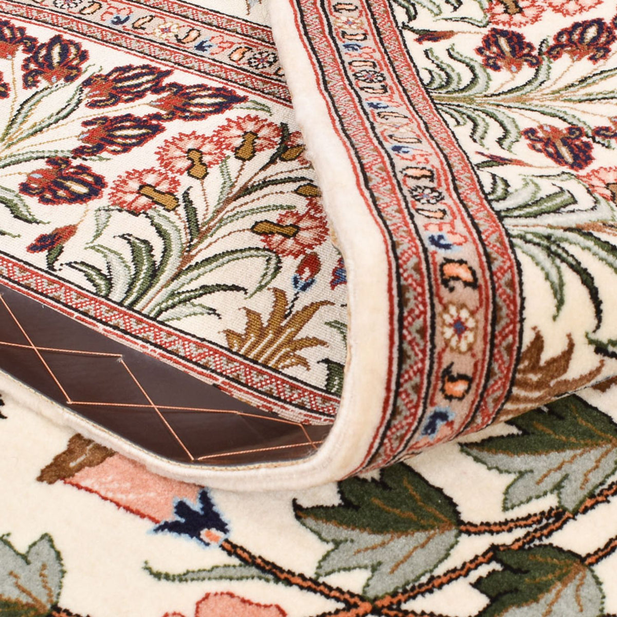 Perserteppich - Ghom - Royal - 205 x 135 cm - mehrfarbig