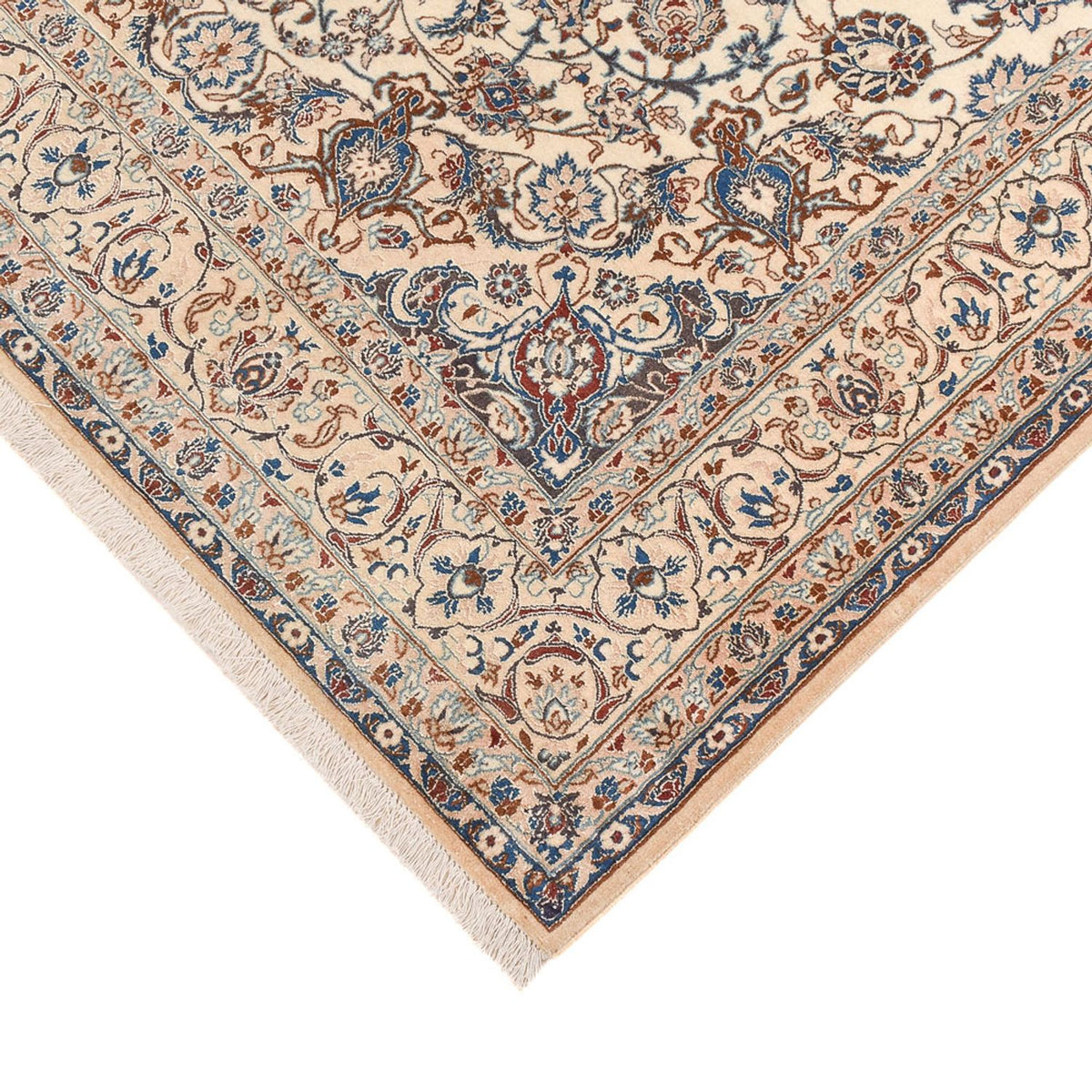 Perserteppich - Nain - Premium - 214 x 136 cm - beige