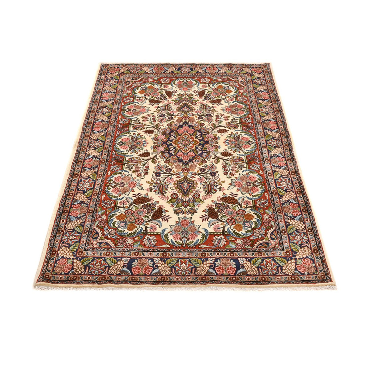 Perserteppich - Bidjar - 204 x 138 cm - hellbeige