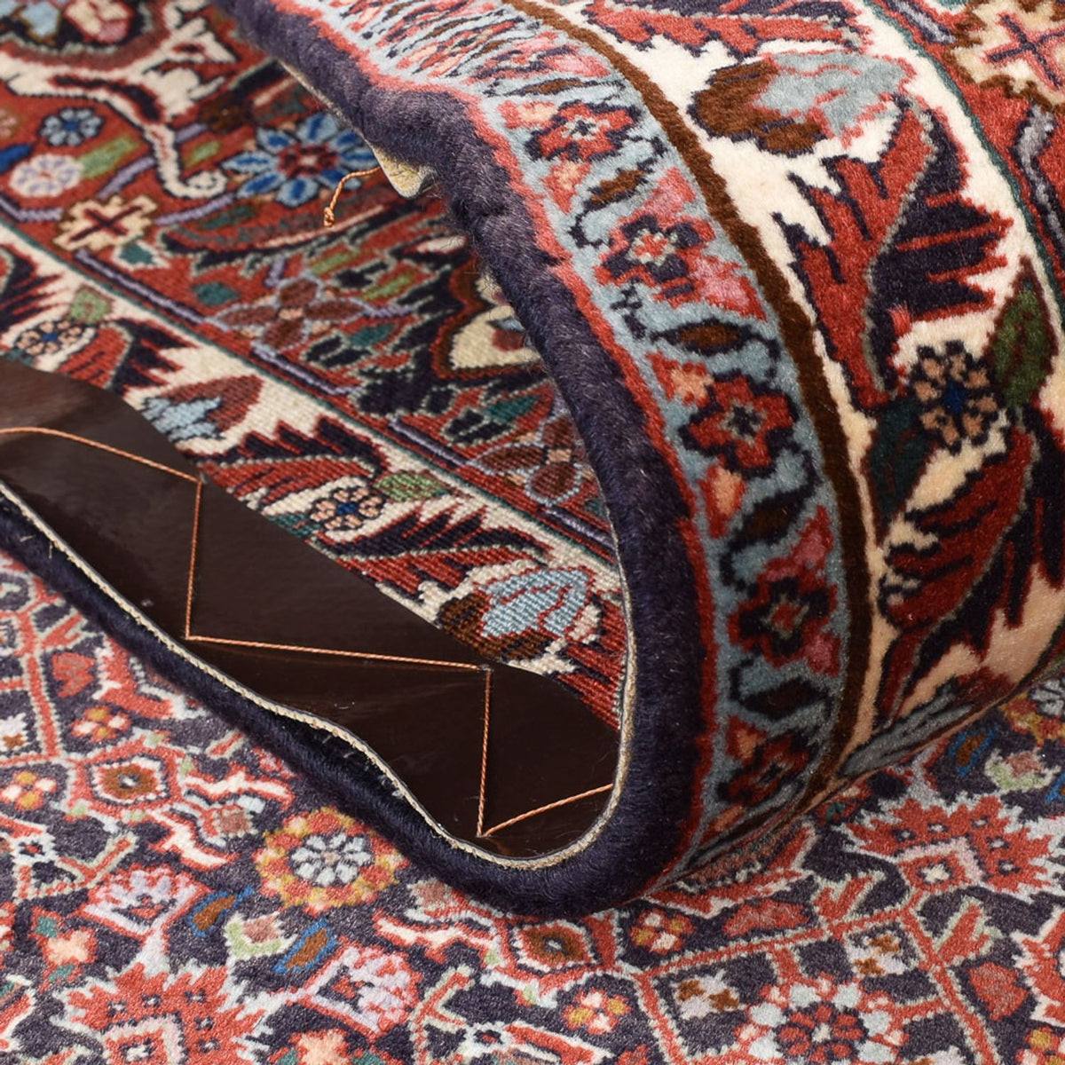 Perserteppich - Bidjar - 239 x 202 cm - rost