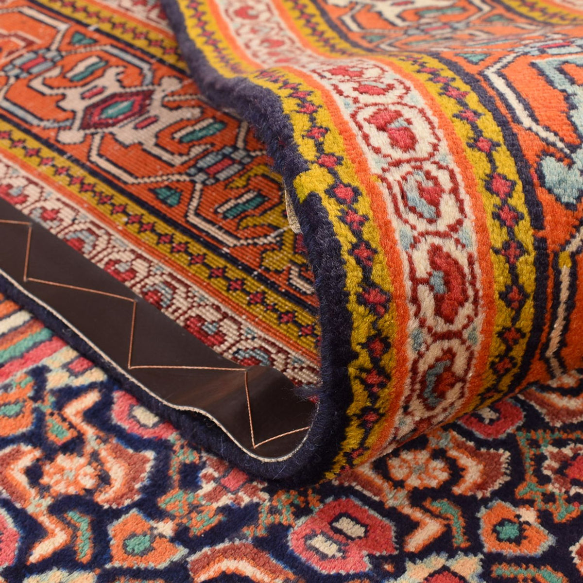 Perserteppich - Bidjar - 393 x 298 cm - dunkelbeige