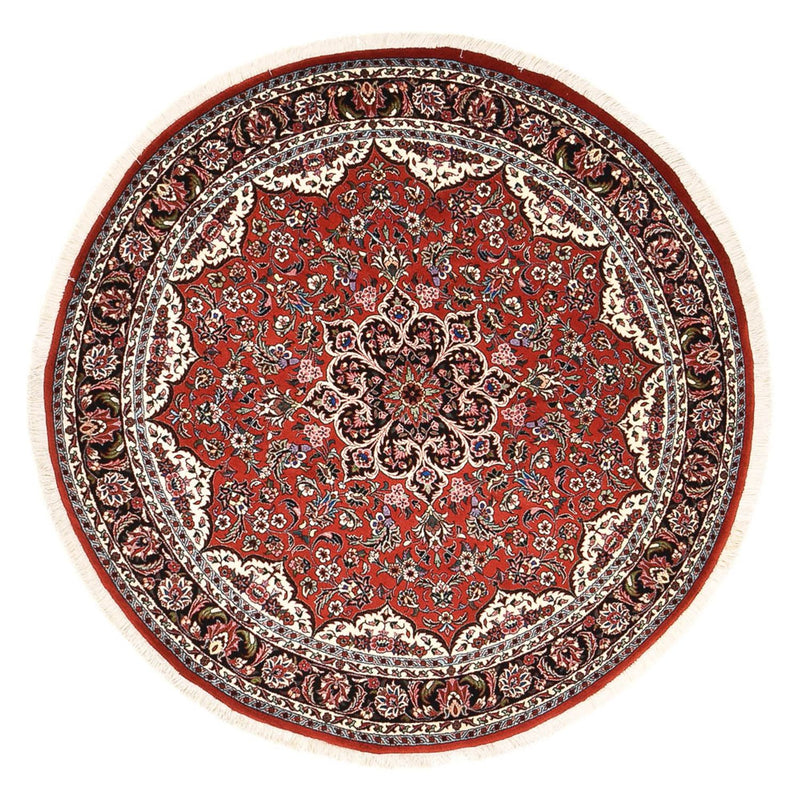 Perserteppich - Bidjar rund  - 145 x 145 cm - rot