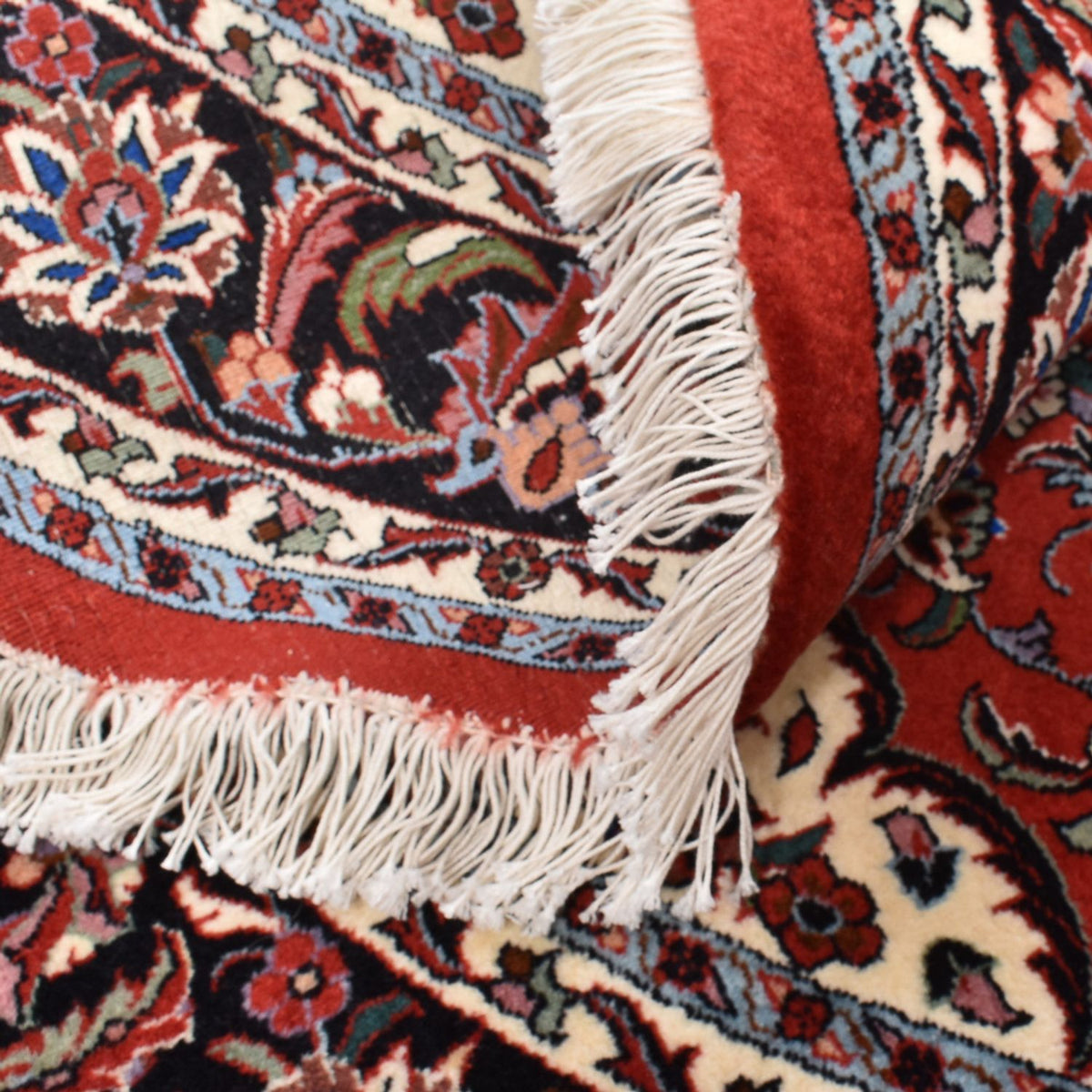 Perserteppich - Bidjar rund  - 145 x 145 cm - rot