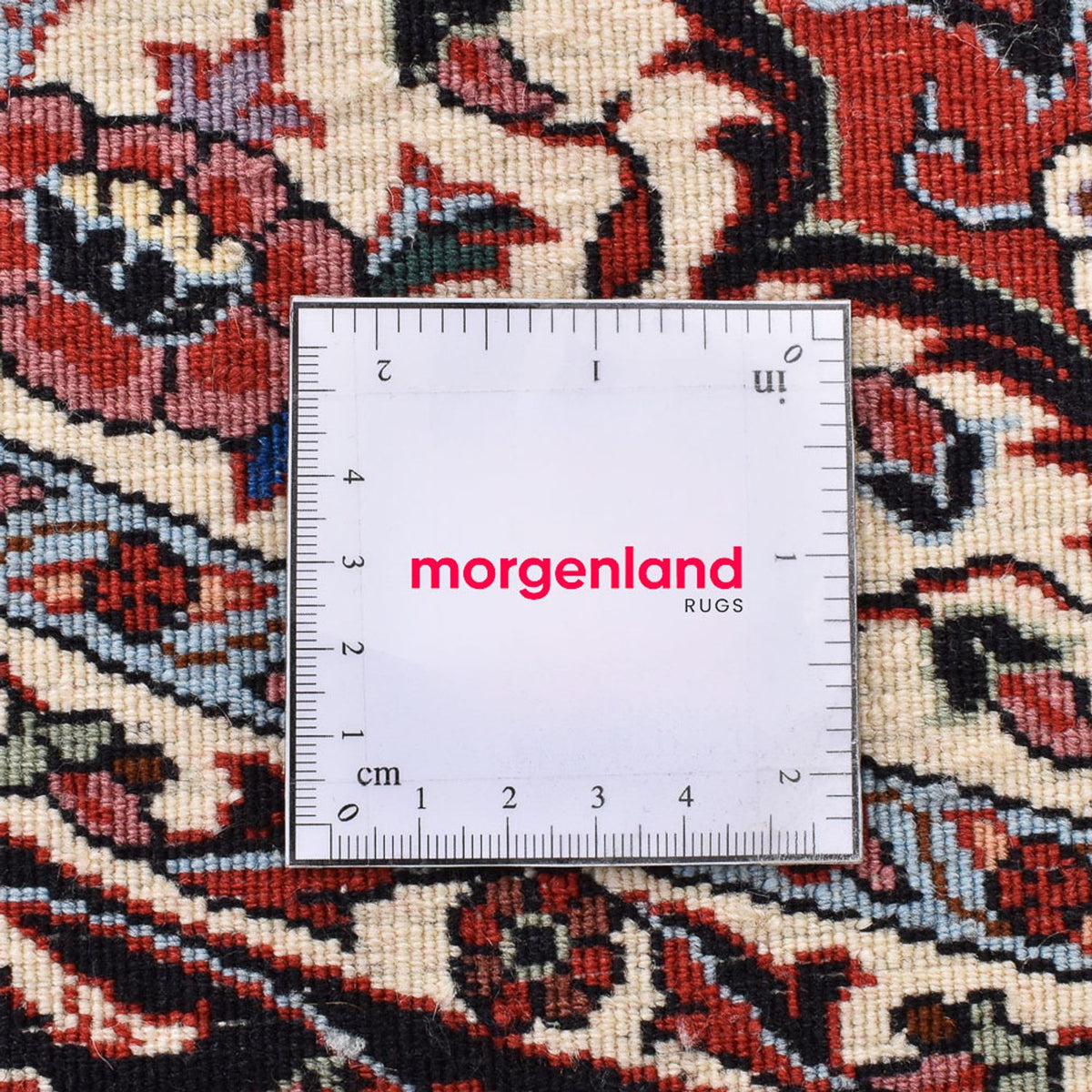 Perserteppich - Bidjar rund  - 145 x 145 cm - rot