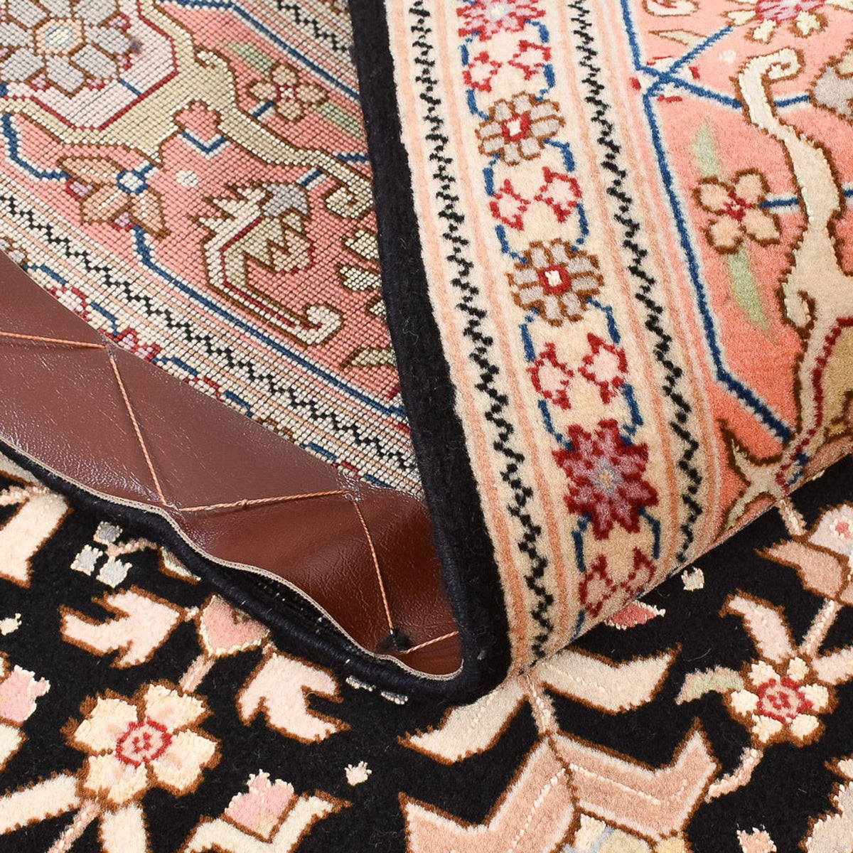 Perserteppich - Täbriz - Royal - 166 x 100 cm - dunkelblau