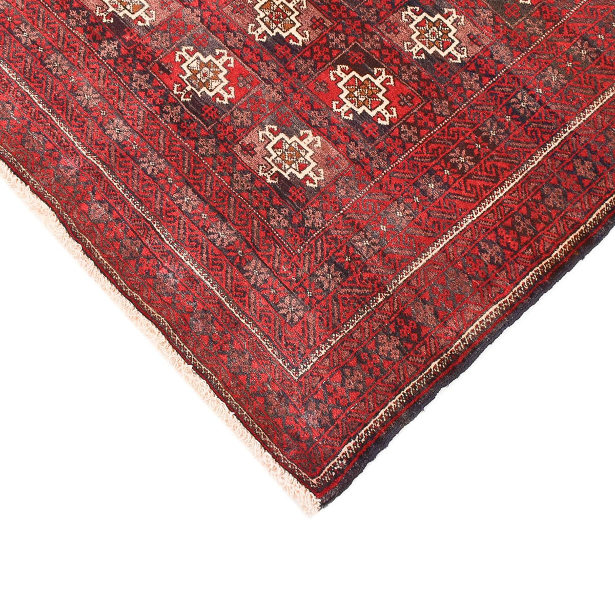 Belutsch Teppich - 150 x 99 cm - rot