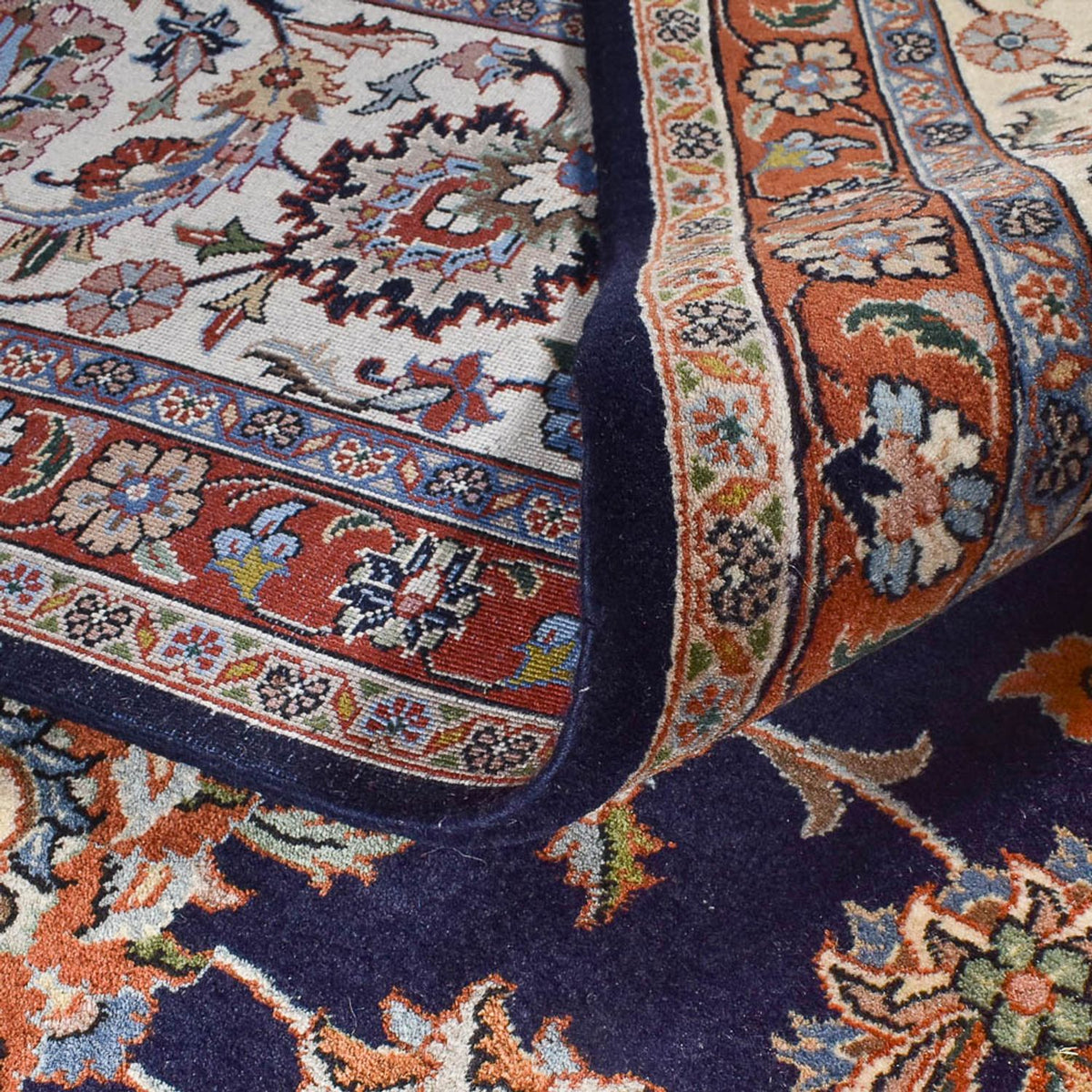 Perserteppich - Classic - Royal - 400 x 298 cm - dunkelblau