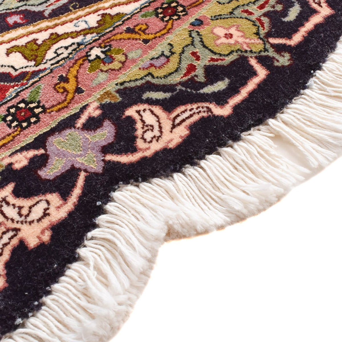 Perserteppich - Täbriz - Royal rund  - 250 x 250 cm - mehrfarbig