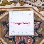 Perserteppich - Täbriz - Royal rund  - 250 x 250 cm - mehrfarbig