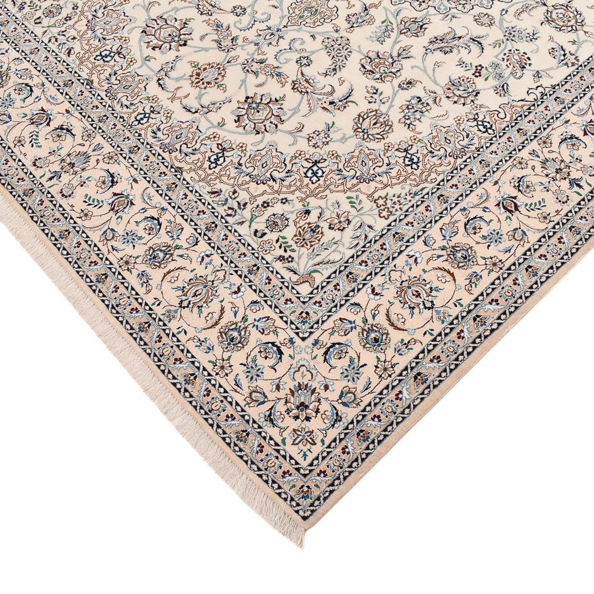 Perserteppich - Nain - Premium - 292 x 195 cm - creme