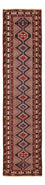 Läufer Perser - Nomadic - 388 x 92 cm - bordeauxrot