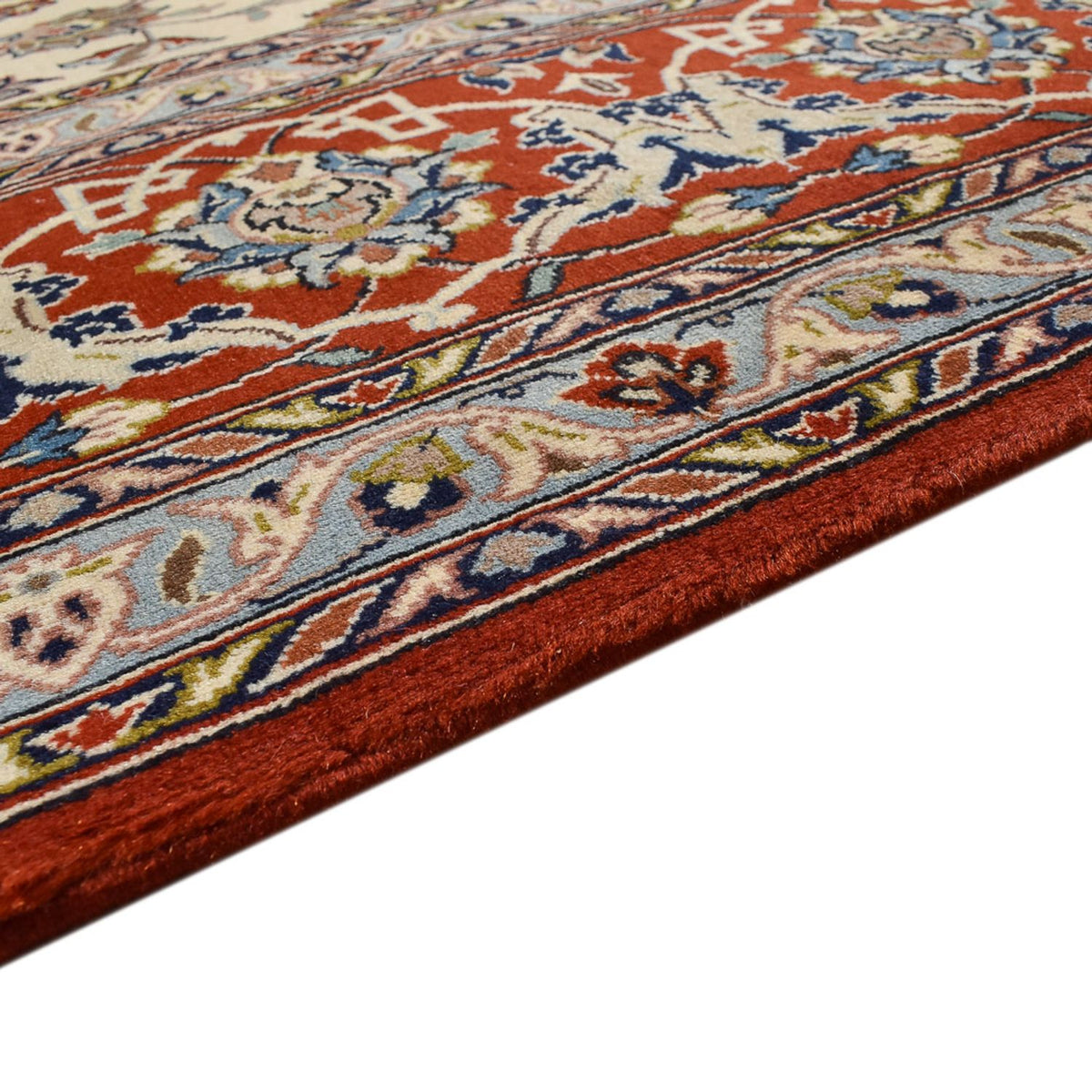 Perserteppich - Isfahan - Premium - 367 x 253 cm - hellbeige