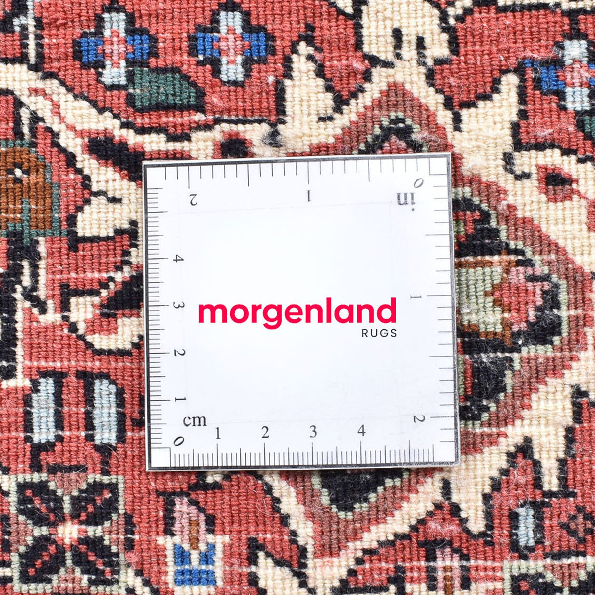 Perserteppich - Bidjar - 240 x 240 cm - dunkelrot