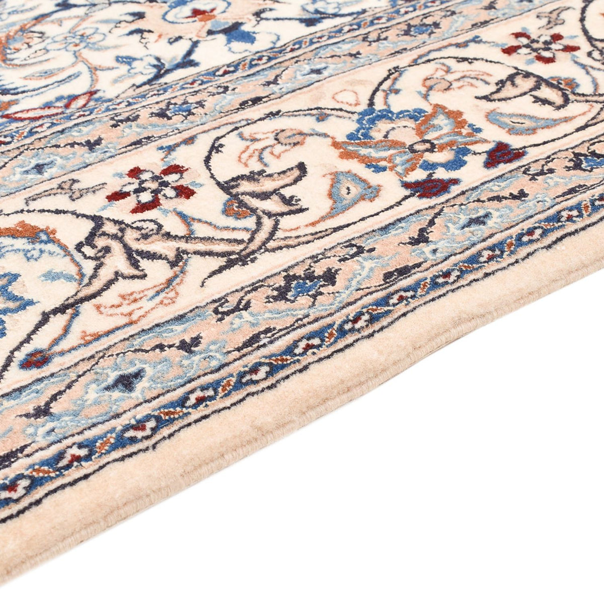Perserteppich - Nain - Premium - 208 x 124 cm - hellbeige