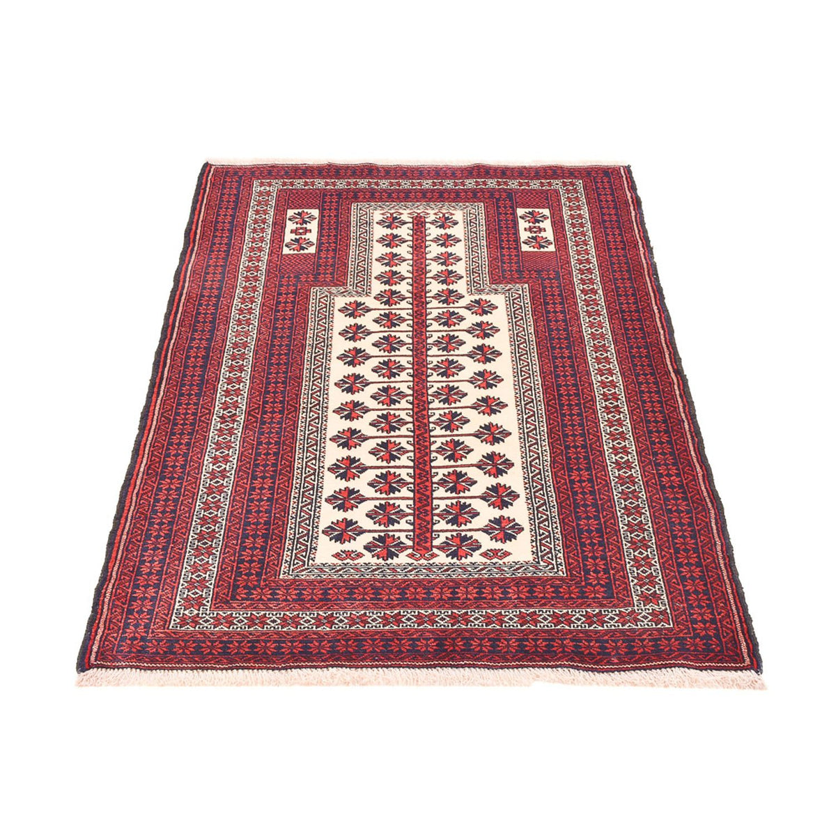 Belutsch Teppich - 150 x 100 cm - mehrfarbig