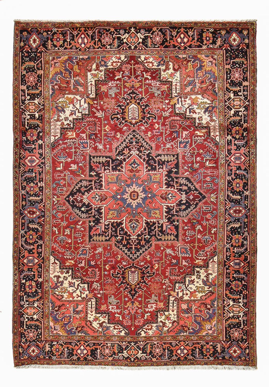 Perserteppich - Nomadic - 347 x 253 cm - rot